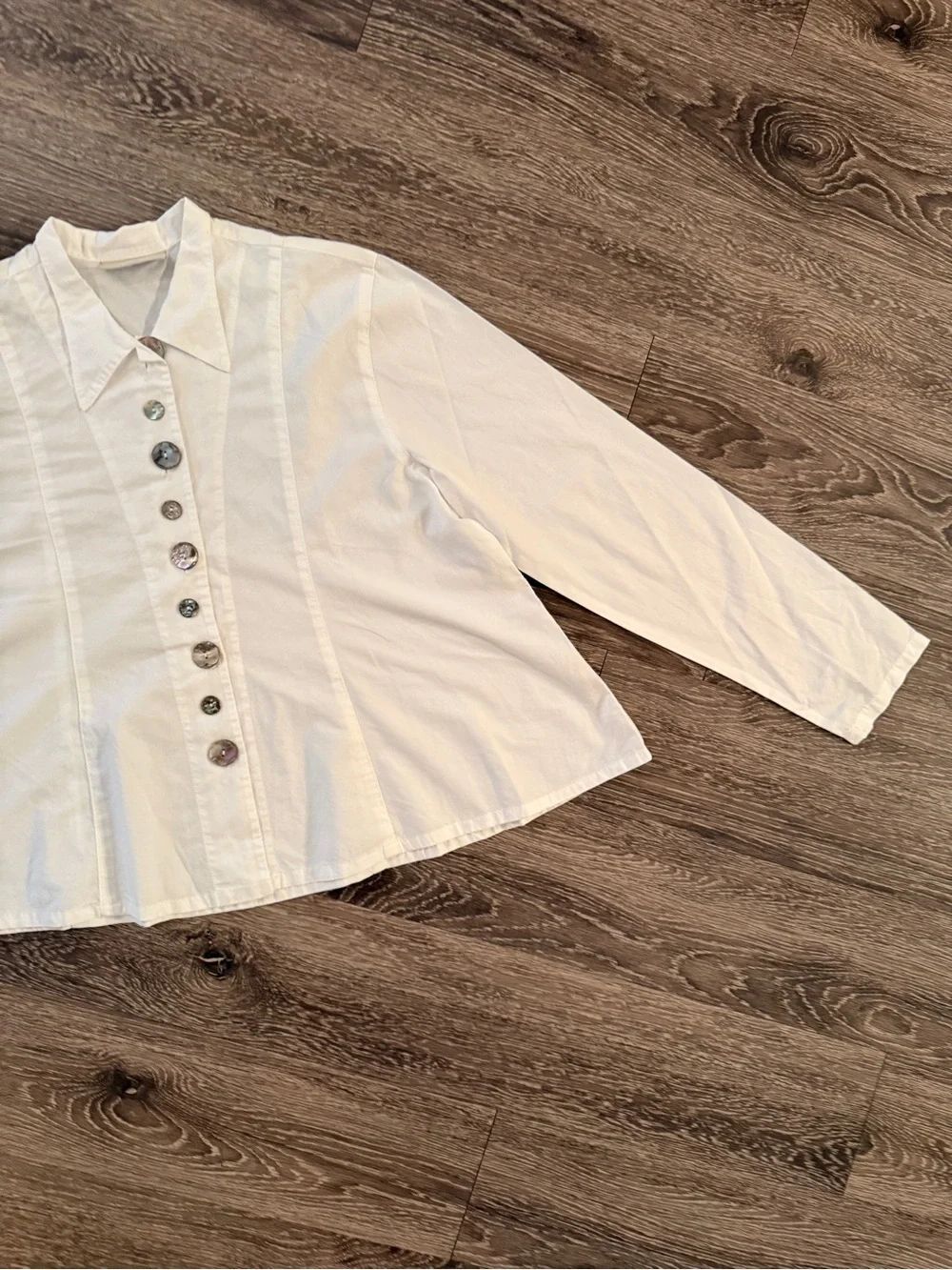 Eleven Stitch Design Button Up - Picture 4 of 9